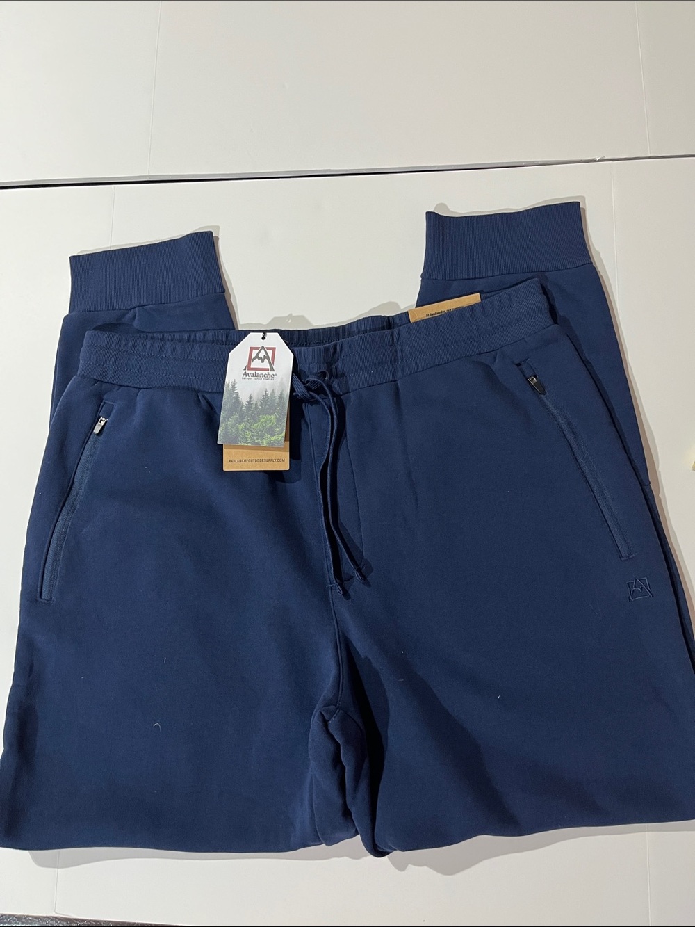Avalanche Men's Navy Jogger Sweatpants, Sz XL, NWT